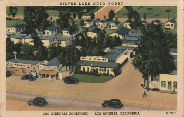 Silver Lake Auto Court Los Angeles California