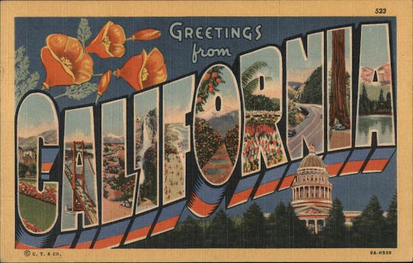 Greetings from California