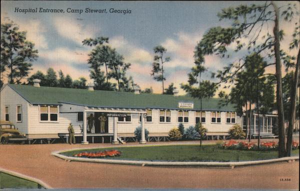 Hospital Entrance Camp Stewart Georgia
