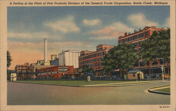 Post Products Division of General Foods Corporation Battle Creek Michigan