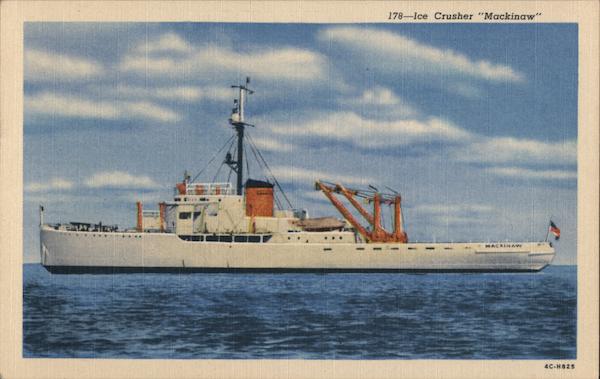 Ice Crusher Mackinaw Boats, Ships
