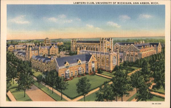 Lawyers Club University of Michigan Ann Arbor
