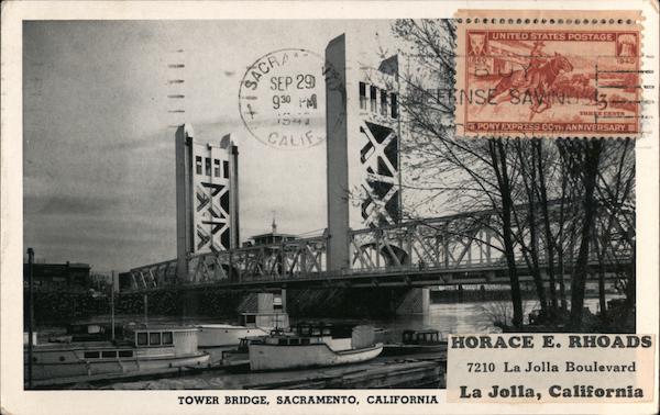 Tower Bridge Sacramento California