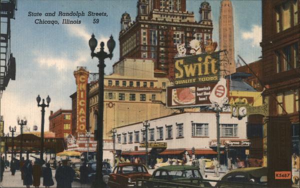 State and Randolph Streets Chicago Illinois Egon Berka
