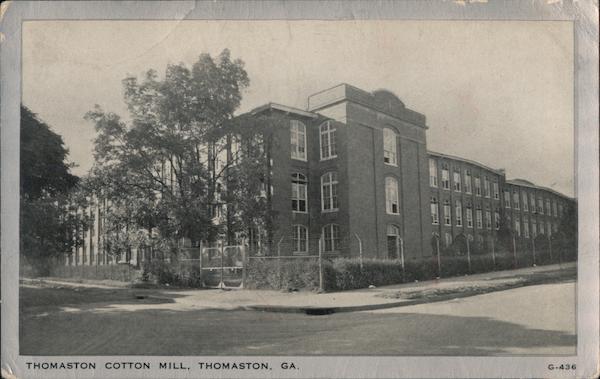 Thomaston Cotton Mill Georgia