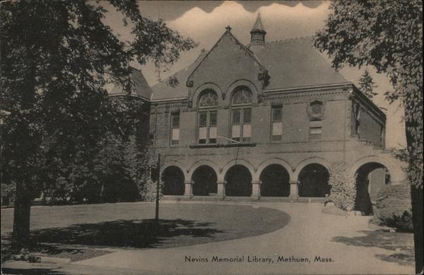Nevins Memorial Library Methuen Massachusetts