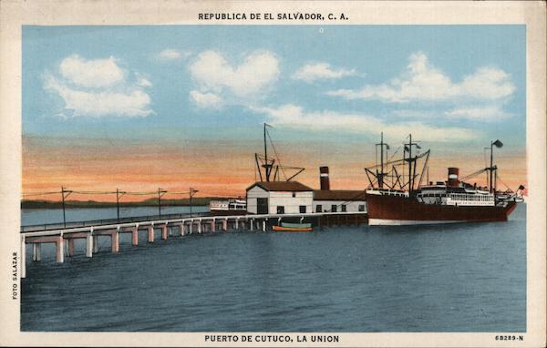 Puerto De Cutuco, La Union El Salvador Central America