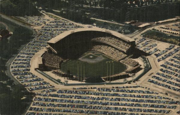 Milwaukee County Stadium Wisconsin Clair J. Wilson