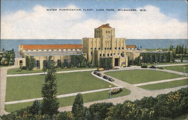 Water Purification Plant, Lake Park Milwaukee Wisconsin