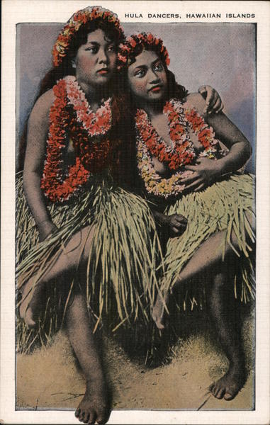Hula Dancers, Hawaiian Islands