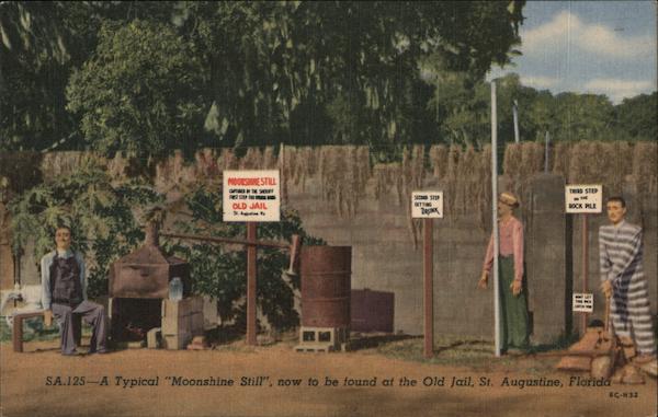 A Typical Moonshine Still, Now to be Found at the Old Jail St. Augustine Florida