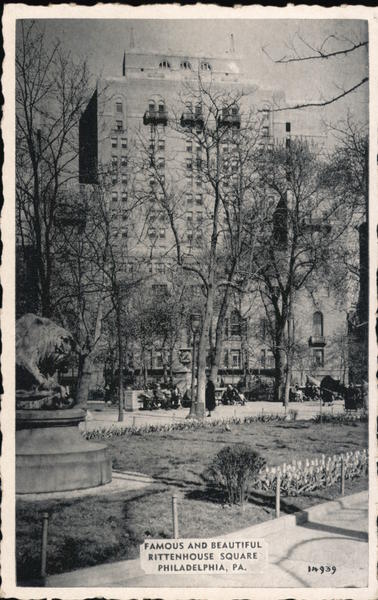 Famous and Beautiful Rittenhouse Square Philadelphia Pennsylvania