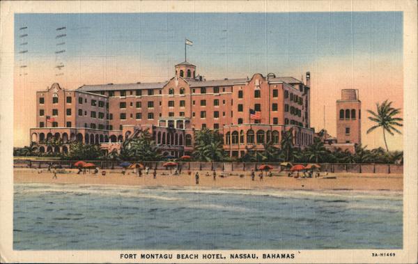 Fort Montagu Beach Hotel Nassau Bahamas Caribbean Islands
