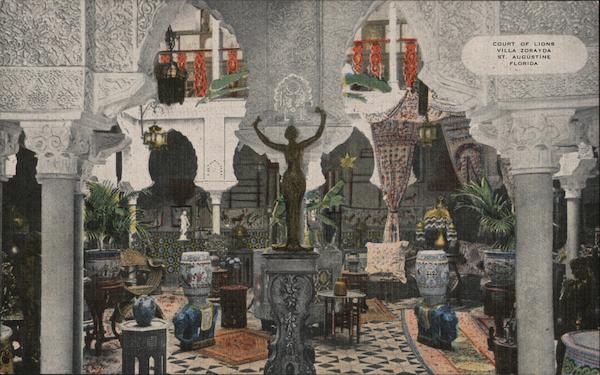 Court of Lions Villa Zorayda St. Augustine Florida