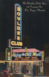 The Boulder Club, Inc. Postcard