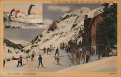 The Lodge, Near Salt Lake City Postcard