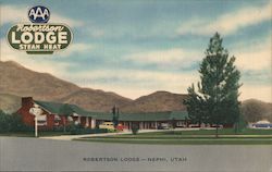 Robertson Lodge Nephi, UT Postcard Postcard Postcard
