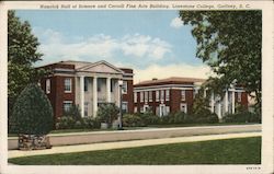 Hamrick Hall of Science and Carroll Fine Arts Building, Limestone College Gaffney, SC Postcard Postcard Postcard