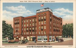 Hotel Bonneville Idaho Falls, ID Postcard Postcard Postcard