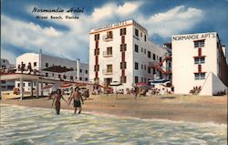Normandie Hotel Miami Beach, FL Postcard Postcard Postcard