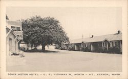 Don's Motor Hotel Mount Vernon, WA Postcard Postcard Postcard