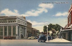 Canal Street New Smyrna Beach, FL Postcard Postcard Postcard