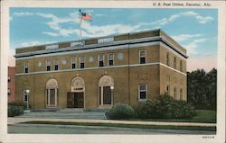 U. S. Post Office Decatur, AL Postcard Postcard Postcard