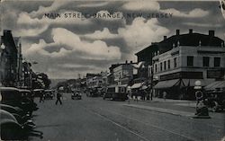 Main Street Orange, NJ Postcard Postcard Postcard