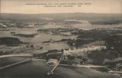 Wentworth-by-the-Sea and Little Harbor Showing Naval Prison Postcard