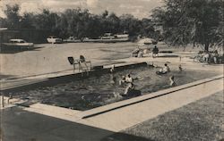 The Stockade Cedar Lodges New Braunfels, TX Postcard Postcard Postcard