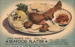 Jay's Marine Grill Dallas, TX Postcard Postcard Postcard