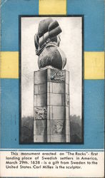 Swedish Tercentenary 1638 to 1938 Postcard