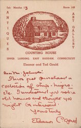 Counting House Antiques & Art Gallery Postcard