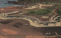 Logan International Airport Postcard