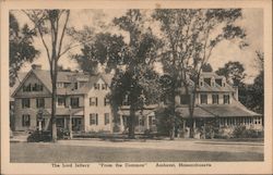 The Lord Jeffery "From the Common" Amherst, MA Postcard Postcard Postcard