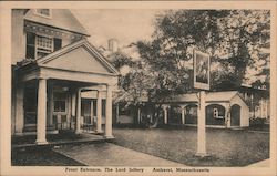 Front Entrance, The Lord Jeffery Amherst, MA Postcard Postcard Postcard