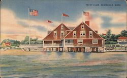 Yacht Club Annisquam, MA Postcard Postcard Postcard