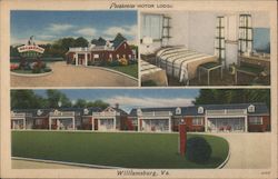 Pocahontas Motor Lodge Postcard