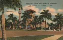 Sunset Golf Club at Snell Island Postcard