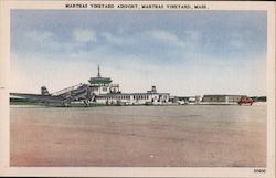 Marthas Vineyard Airport Postcard