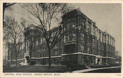 Central High School Grand Rapids, MI Postcard Postcard Postcard