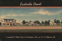 Eastville Court, on U.S. Highway 40 Postcard