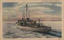 The Ice Crusher "Mackinaw" Postcard