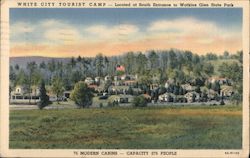 White City Tourist Camp Watkins Glen, NY Postcard Postcard Postcard