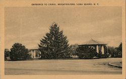Entrance to Canal Brightwaters, NY Postcard Postcard Postcard