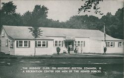 The Buddies' Club on Historic Boston Common Postcard