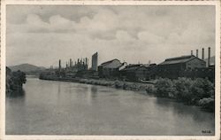 Bethlehem Steel Company Plant Pennsylvania Postcard Postcard Postcard