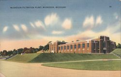 Muskegon Filtration Plant Michigan Postcard Postcard Postcard