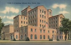 Y.M.C.A. Building, Jefferson Avenue Postcard