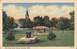 Zorn Park Harbor Springs, MI Postcard Postcard Postcard